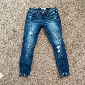 BKE Stella Low Rose Ankle Skinny Jean